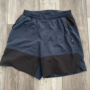 lululemon athletica Navy and Black Men's Athletic Shorts